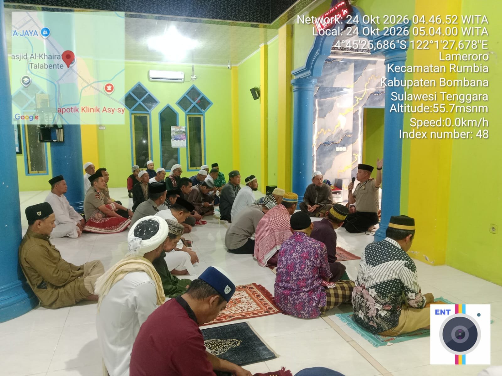 Polres Bombana Rutin Pogramkan Subuh Keliling